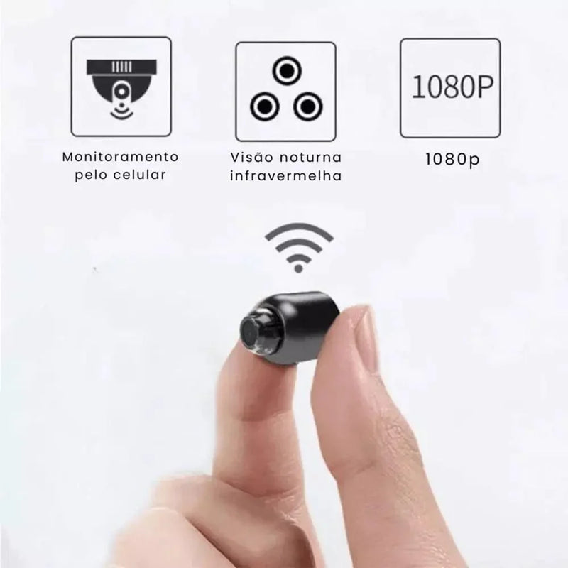 Kit 2 Nano Vision - Mini Cámara De Seguridad (Ultra HD 4K) 