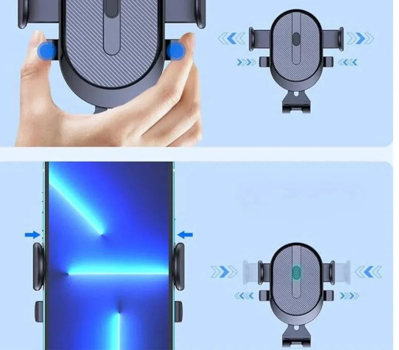 Porta Celular Rotativo para Carros y Mesas con Soporte Ajustável - 